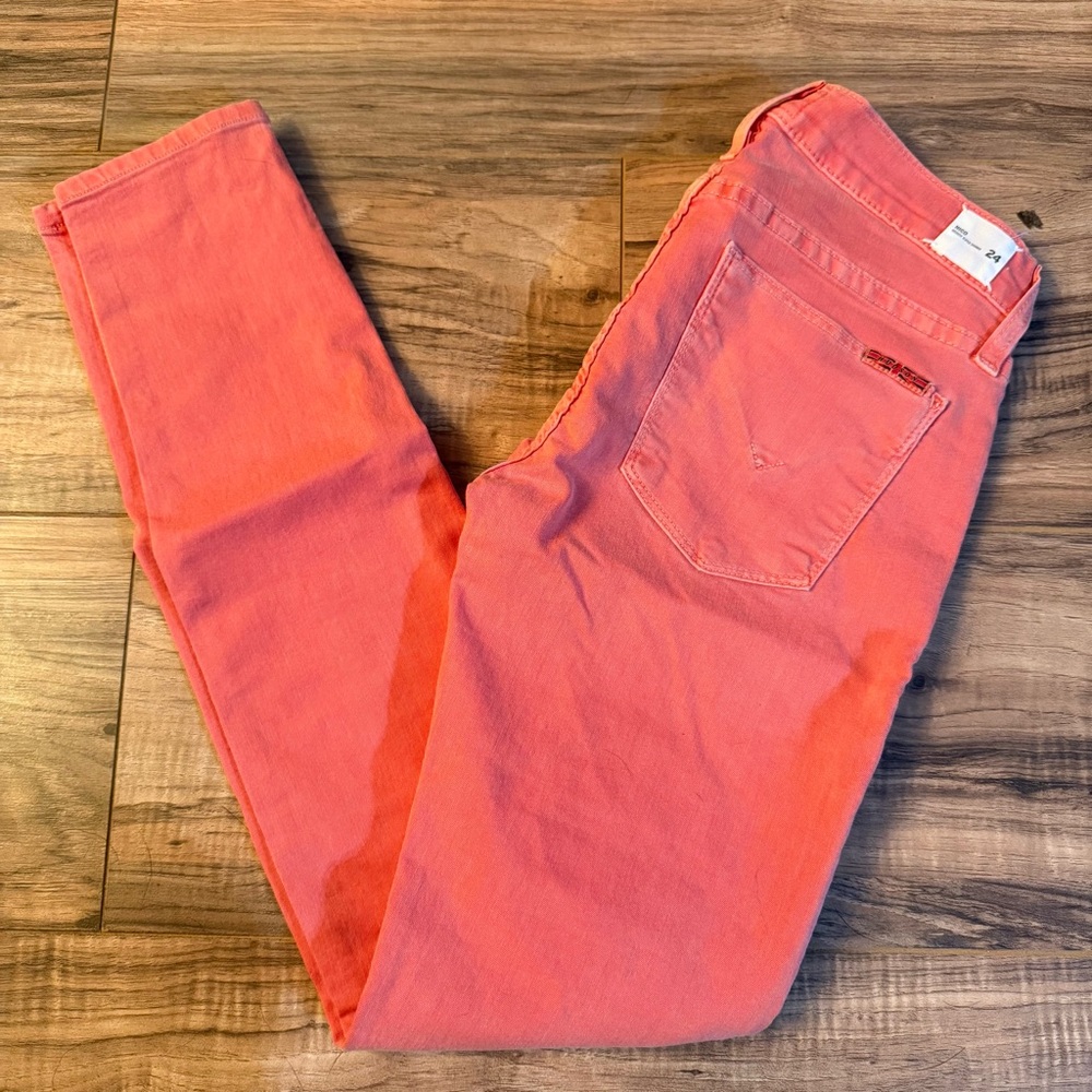 Women's Pink Hudson Jeans